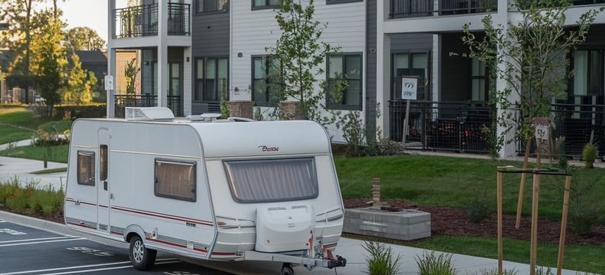 Site Otoparkına Karavan Park Edilebilir Mi?
